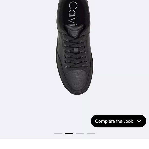 Calvin Klein black sneakers size 7 - Picture 5 of 6